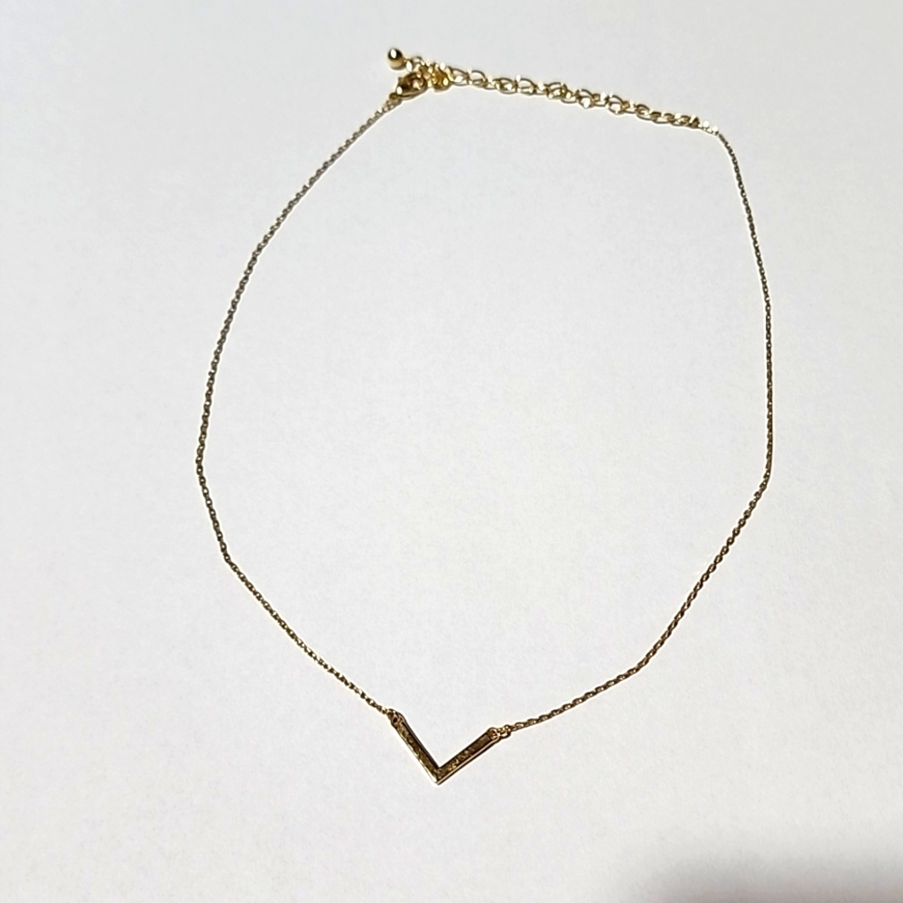Uncommon James Gold V Necklace